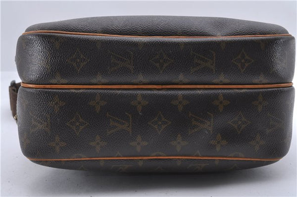 Auth Louis Vuitton Monogram Reporter PM Shoulder Cross Body Bag M45254 LV 4277D