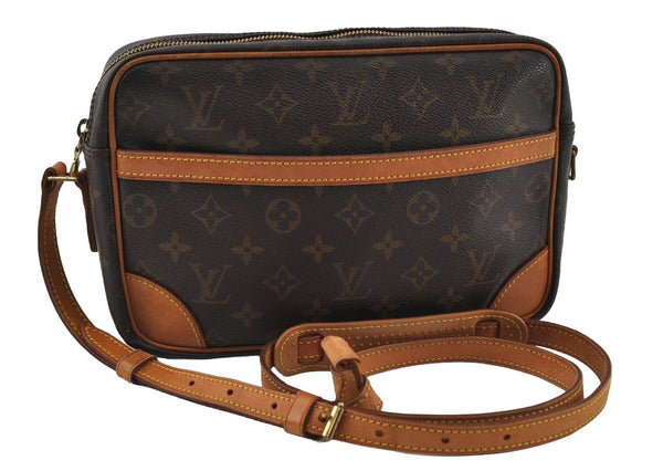 Authentic Louis Vuitton Monogram Trocadero 27 Shoulder Bag M51274 LV Junk 4277I