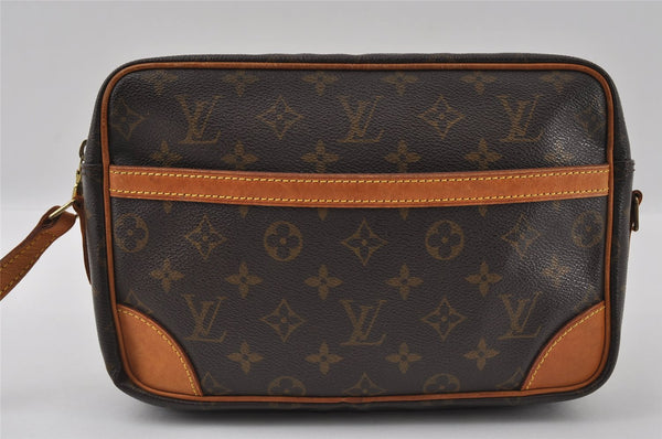 Authentic Louis Vuitton Monogram Trocadero 27 Shoulder Bag M51274 LV Junk 4277I