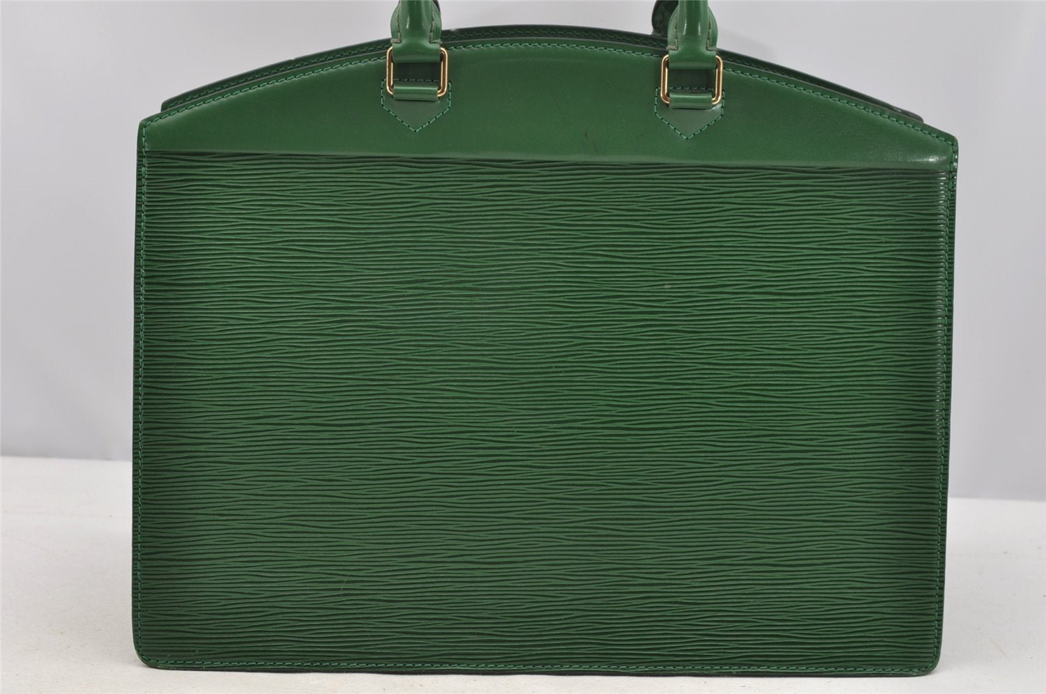 Authentic Louis Vuitton Epi Riviera Hand Bag Green M48184 LV 4278I