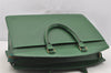 Authentic Louis Vuitton Epi Riviera Hand Bag Green M48184 LV 4278I