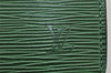 Authentic Louis Vuitton Epi Riviera Hand Bag Green M48184 LV 4278I