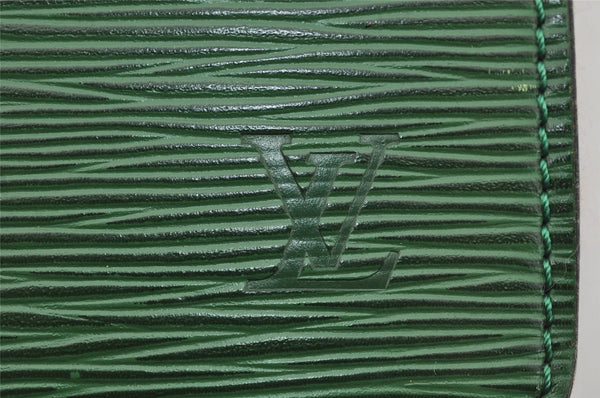 Authentic Louis Vuitton Epi Riviera Hand Bag Green M48184 LV 4278I