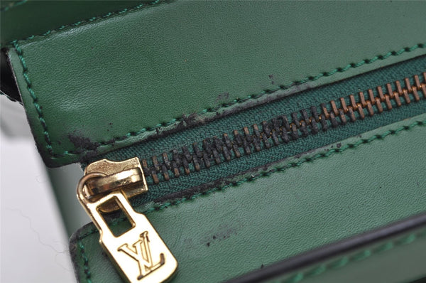 Authentic Louis Vuitton Epi Riviera Hand Bag Green M48184 LV 4278I