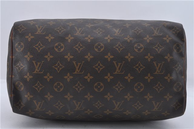 Authentic Louis Vuitton Monogram Speedy 35 Hand Boston Bag M41524 LV 4279D