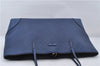 Authentic GUCCI Vintage Diamante Shoulder Tote Bag PVC Leather 353397 Blue 4279E