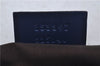 Authentic GUCCI Vintage Diamante Shoulder Tote Bag PVC Leather 353397 Blue 4279E
