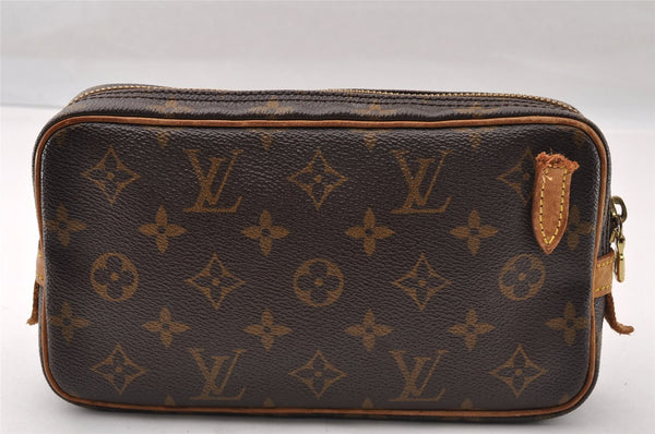 Auth Louis Vuitton Monogram Marly Bandouliere Shoulder Bag M51828 Junk 4279I