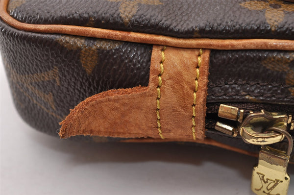 Auth Louis Vuitton Monogram Marly Bandouliere Shoulder Bag M51828 Junk 4279I