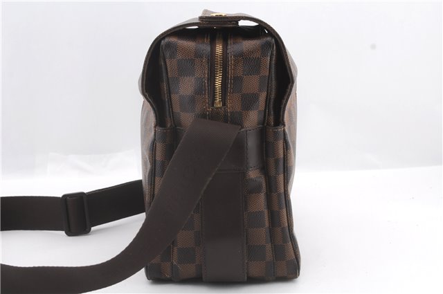Authentic LOUIS VUITTON Damier Naviglio Shoulder Cross Body Bag N45255 LV 4282C