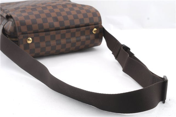 Authentic LOUIS VUITTON Damier Naviglio Shoulder Cross Body Bag N45255 LV 4282C