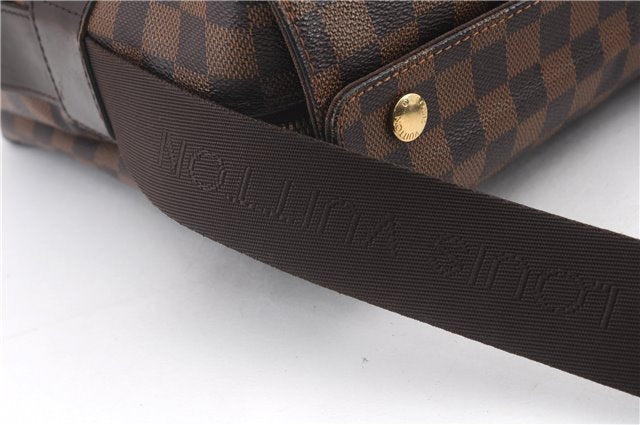 Authentic LOUIS VUITTON Damier Naviglio Shoulder Cross Body Bag N45255 LV 4282C