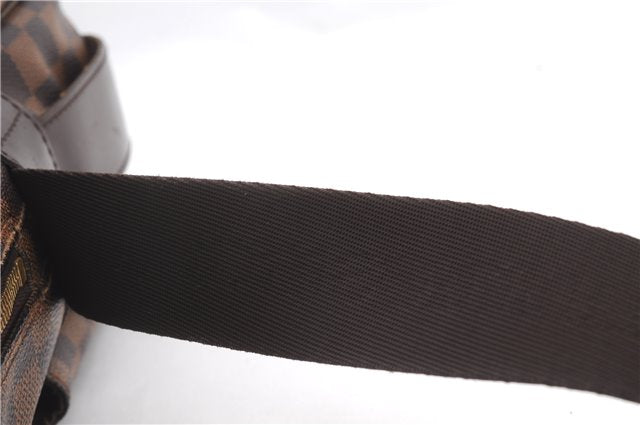 Authentic LOUIS VUITTON Damier Naviglio Shoulder Cross Body Bag N45255 LV 4282C