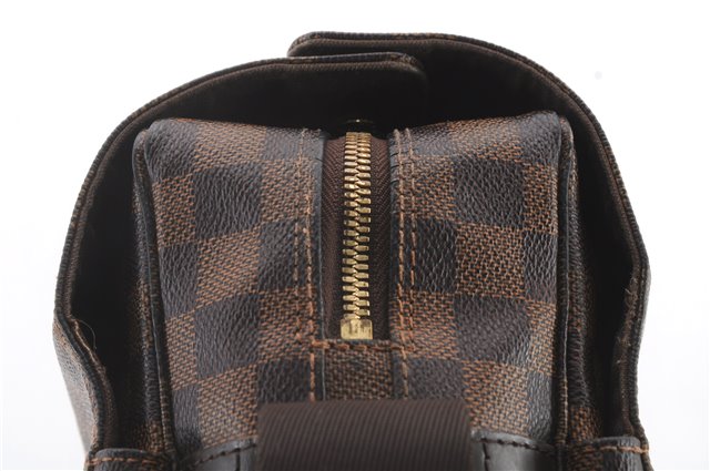 Authentic LOUIS VUITTON Damier Naviglio Shoulder Cross Body Bag N45255 LV 4282C