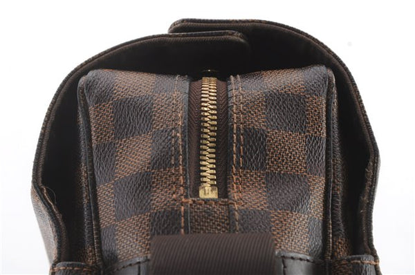 Authentic LOUIS VUITTON Damier Naviglio Shoulder Cross Body Bag N45255 LV 4282C