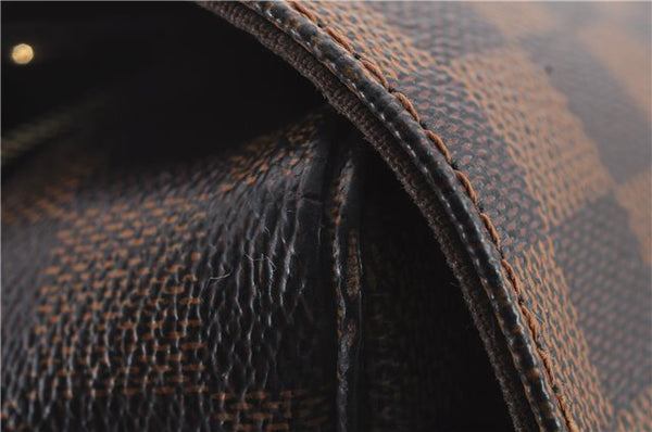 Authentic LOUIS VUITTON Damier Naviglio Shoulder Cross Body Bag N45255 LV 4282C