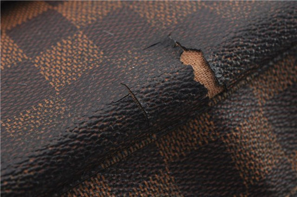 Authentic LOUIS VUITTON Damier Naviglio Shoulder Cross Body Bag N45255 LV 4282C