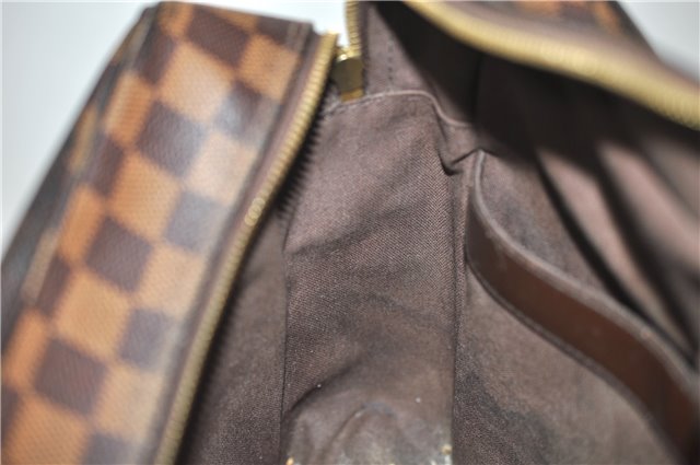 Authentic LOUIS VUITTON Damier Naviglio Shoulder Cross Body Bag N45255 LV 4282C