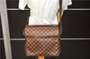 Authentic LOUIS VUITTON Damier Naviglio Shoulder Cross Body Bag N45255 LV 4282C
