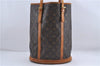 Authentic Louis Vuitton Monogram Bucket GM Shoulder Bag M42236 LV Junk 4282D