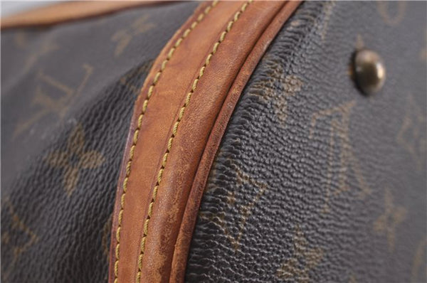 Authentic Louis Vuitton Monogram Bucket GM Shoulder Bag M42236 LV Junk 4282D