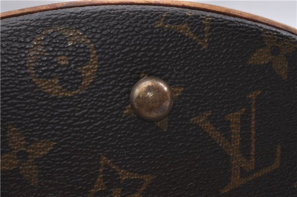 Authentic Louis Vuitton Monogram Bucket GM Shoulder Bag M42236 LV Junk 4282D
