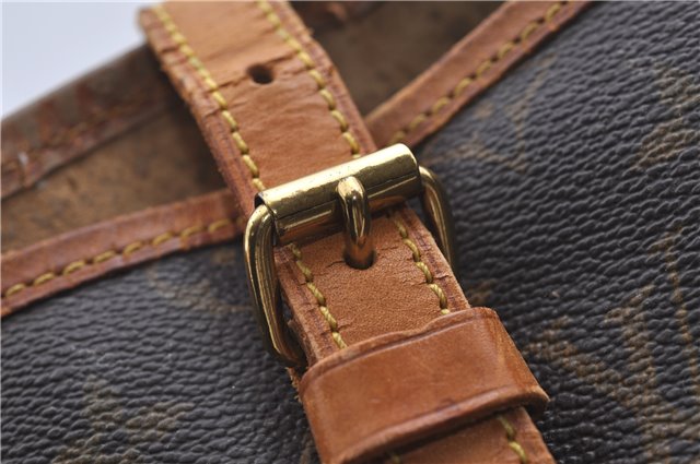 Authentic Louis Vuitton Monogram Bucket GM Shoulder Bag M42236 LV Junk 4282D