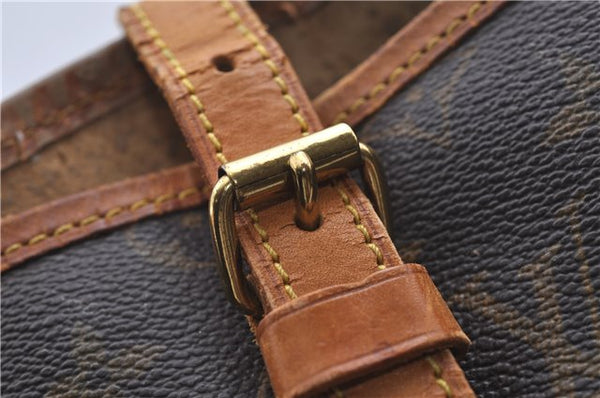 Authentic Louis Vuitton Monogram Bucket GM Shoulder Bag M42236 LV Junk 4282D