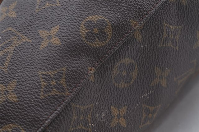 Authentic Louis Vuitton Monogram Bucket GM Shoulder Bag M42236 LV Junk 4282D