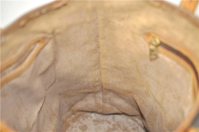 Authentic Louis Vuitton Monogram Bucket GM Shoulder Bag M42236 LV Junk 4282D