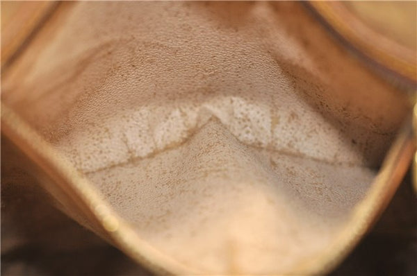 Authentic Louis Vuitton Monogram Bucket GM Shoulder Bag M42236 LV Junk 4282D