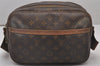 Authentic Louis Vuitton Monogram Reporter PM Shoulder Cross Bag M45254 LV 4282I