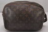 Authentic Louis Vuitton Monogram Reporter PM Shoulder Cross Bag M45254 LV 4282I