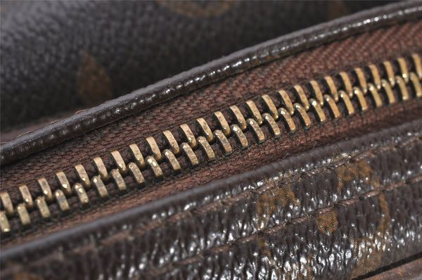 Authentic Louis Vuitton Monogram Reporter PM Shoulder Cross Bag M45254 LV 4282I