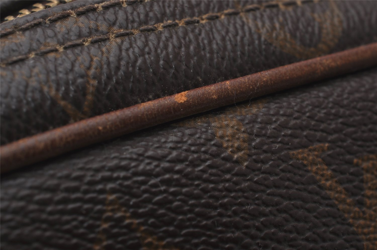 Authentic Louis Vuitton Monogram Reporter PM Shoulder Cross Bag M45254 LV 4282I