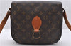 Auth Louis Vuitton Monogram Saint Cloud GM Shoulder Cross Bag M51242 LV 4283D