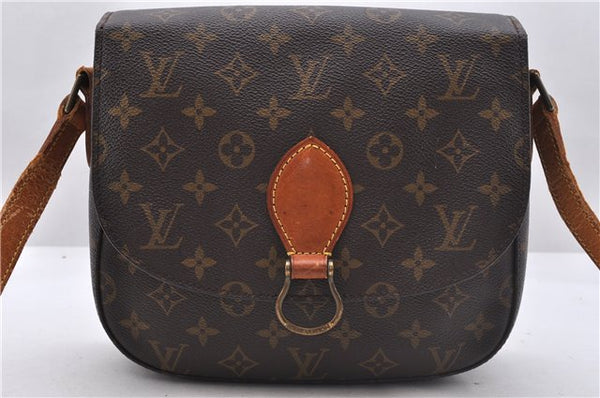 Auth Louis Vuitton Monogram Saint Cloud GM Shoulder Cross Bag M51242 LV 4283D
