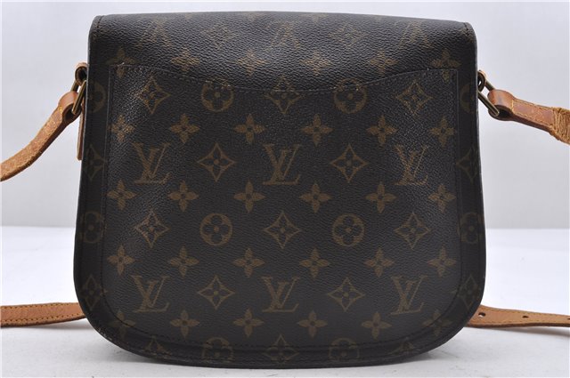 Auth Louis Vuitton Monogram Saint Cloud GM Shoulder Cross Bag M51242 LV 4283D