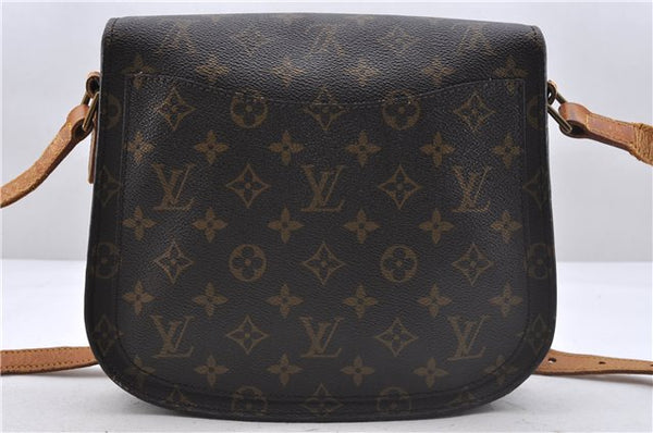 Auth Louis Vuitton Monogram Saint Cloud GM Shoulder Cross Bag M51242 LV 4283D