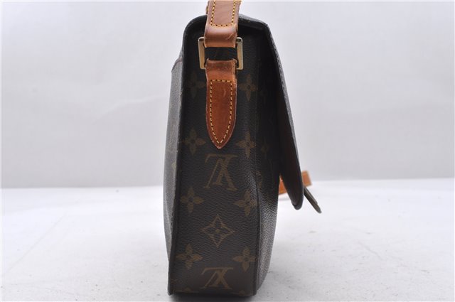 Auth Louis Vuitton Monogram Saint Cloud GM Shoulder Cross Bag M51242 LV 4283D