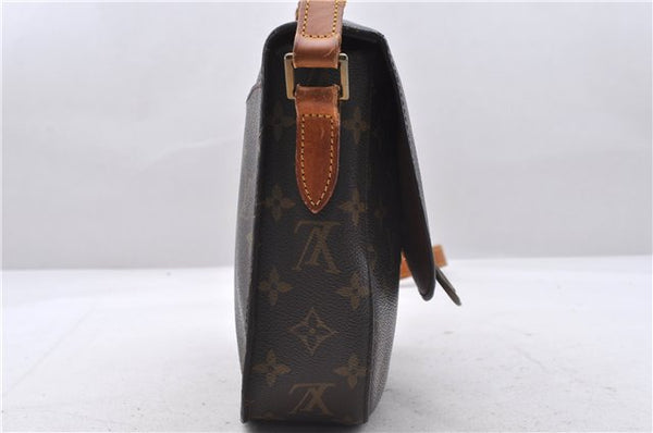Auth Louis Vuitton Monogram Saint Cloud GM Shoulder Cross Bag M51242 LV 4283D