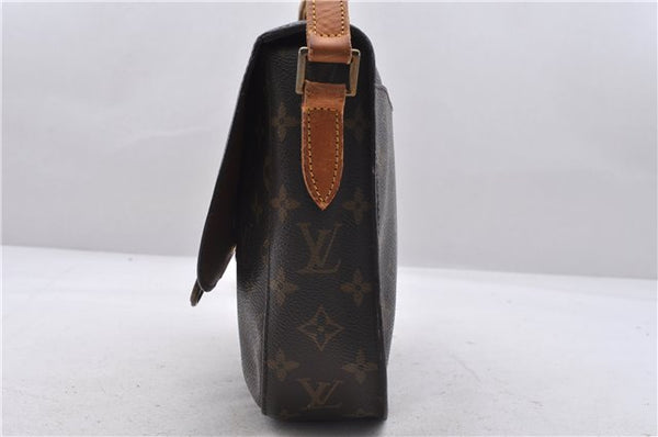 Auth Louis Vuitton Monogram Saint Cloud GM Shoulder Cross Bag M51242 LV 4283D