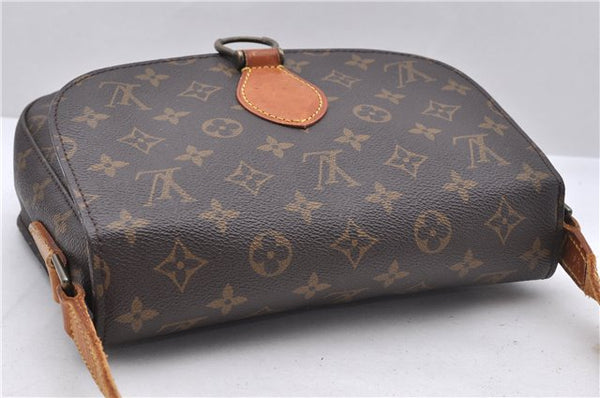 Auth Louis Vuitton Monogram Saint Cloud GM Shoulder Cross Bag M51242 LV 4283D