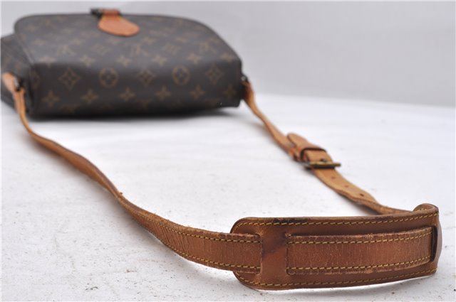 Auth Louis Vuitton Monogram Saint Cloud GM Shoulder Cross Bag M51242 LV 4283D