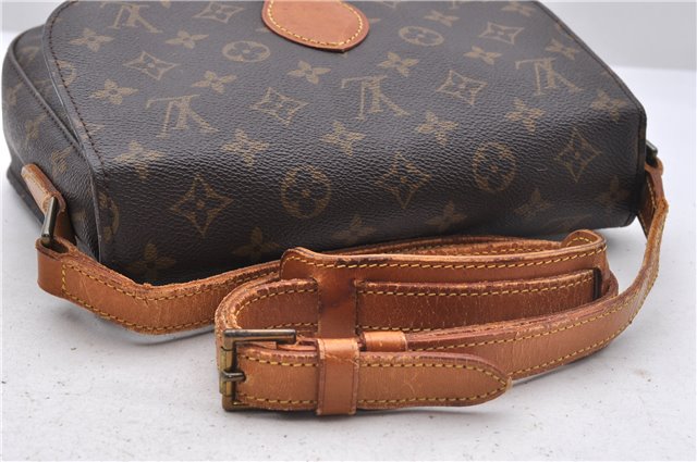 Auth Louis Vuitton Monogram Saint Cloud GM Shoulder Cross Bag M51242 LV 4283D