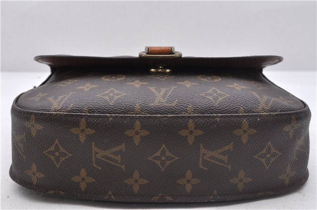 Auth Louis Vuitton Monogram Saint Cloud GM Shoulder Cross Bag M51242 LV 4283D