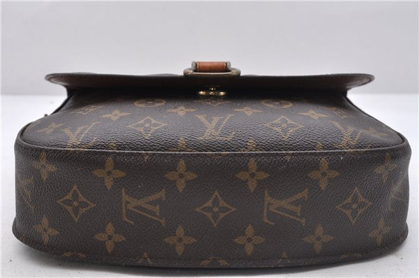 Auth Louis Vuitton Monogram Saint Cloud GM Shoulder Cross Bag M51242 LV 4283D