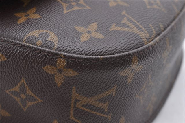 Auth Louis Vuitton Monogram Saint Cloud GM Shoulder Cross Bag M51242 LV 4283D