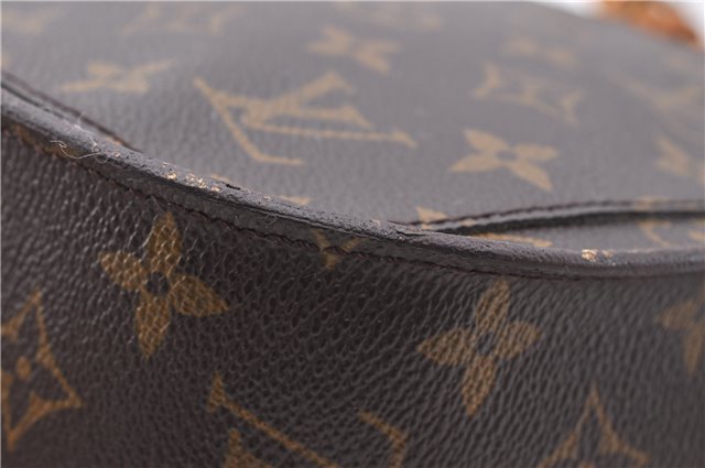Auth Louis Vuitton Monogram Saint Cloud GM Shoulder Cross Bag M51242 LV 4283D