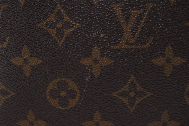 Auth Louis Vuitton Monogram Saint Cloud GM Shoulder Cross Bag M51242 LV 4283D